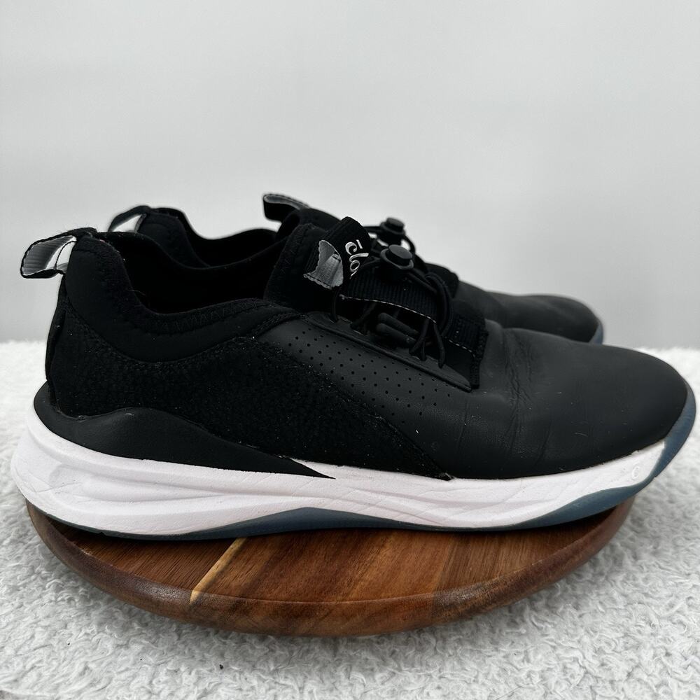 Clove Nursing Shoes CL006 Womens 7.5 Night‎ Shift Black White Comfort Sneaker
